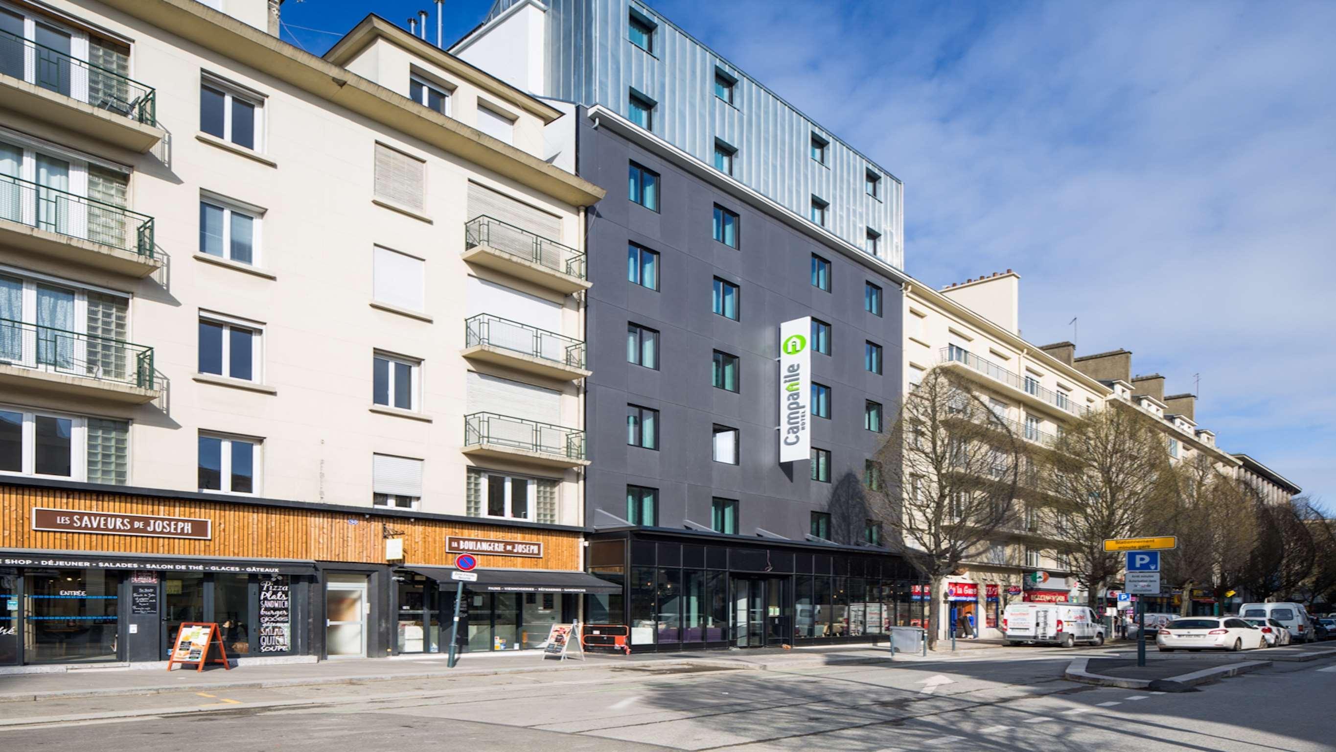 Hotel Campanile Rennes Centre - Gare Exterior foto